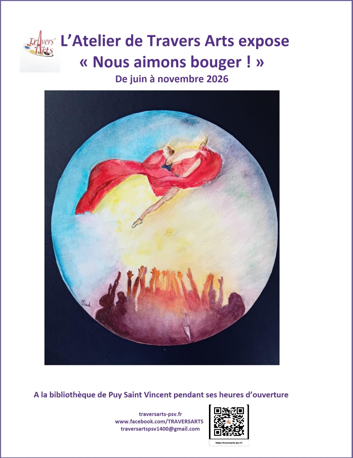 Affiche-nous aimons bouger
