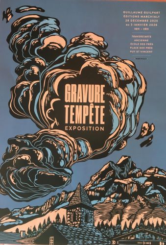 Affiche de l'exposition de Guillaume Guilpart